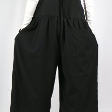 画像10: Gauze#  TRAVAILサロペット　BLACK  (10)