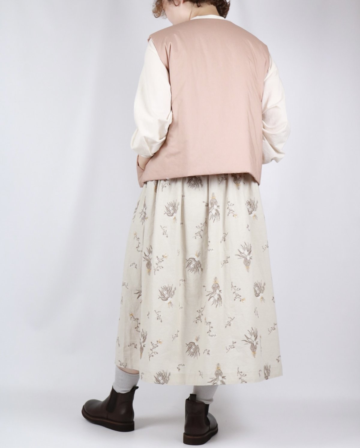 画像6: Vent d'ouest タイプライターボンディングベスト　2色 (6)