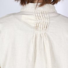 画像11: tukuroi 製品染め 綿麻平織 2WAY プリーツブラウス 3色 (11)