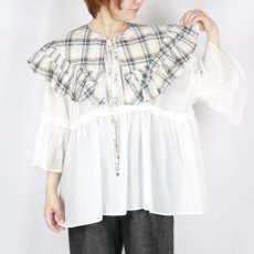 画像20: 【6月17日12:00までの期間限定販売】Nina Niina　accessory gather cape　2色  (20)