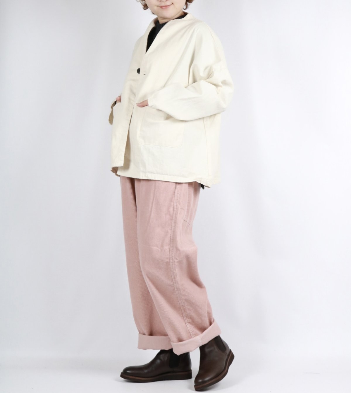 画像8: NARU ８ozムラデニムノッチジャケット　3色 (8)