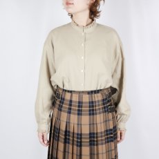 画像28: Vent d’ouest ビエラナチュラルピーチワッシャー長袖ブラウス 3色 (28)