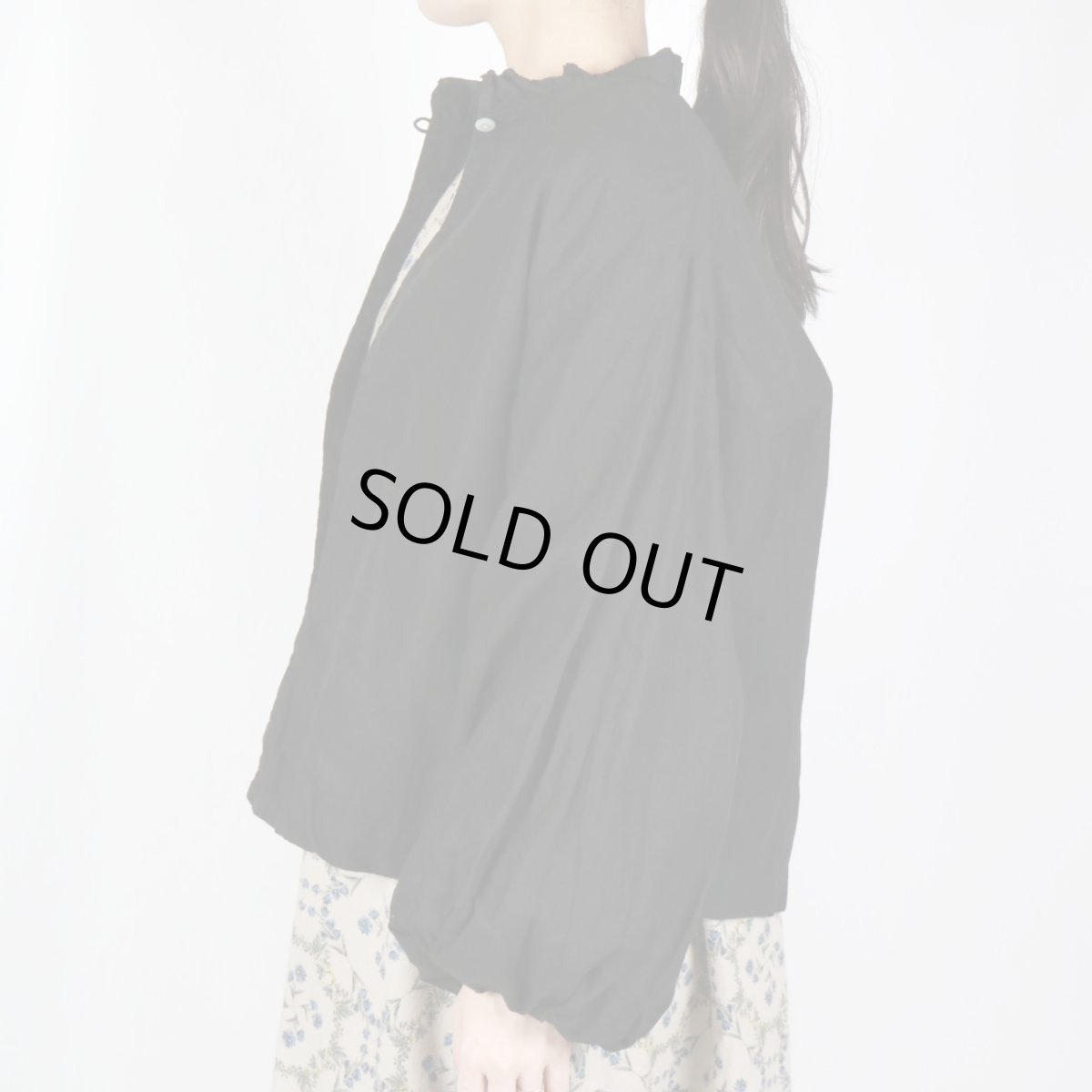 画像8: Gauze# タイニーフリルジャケット  NOIR (8)