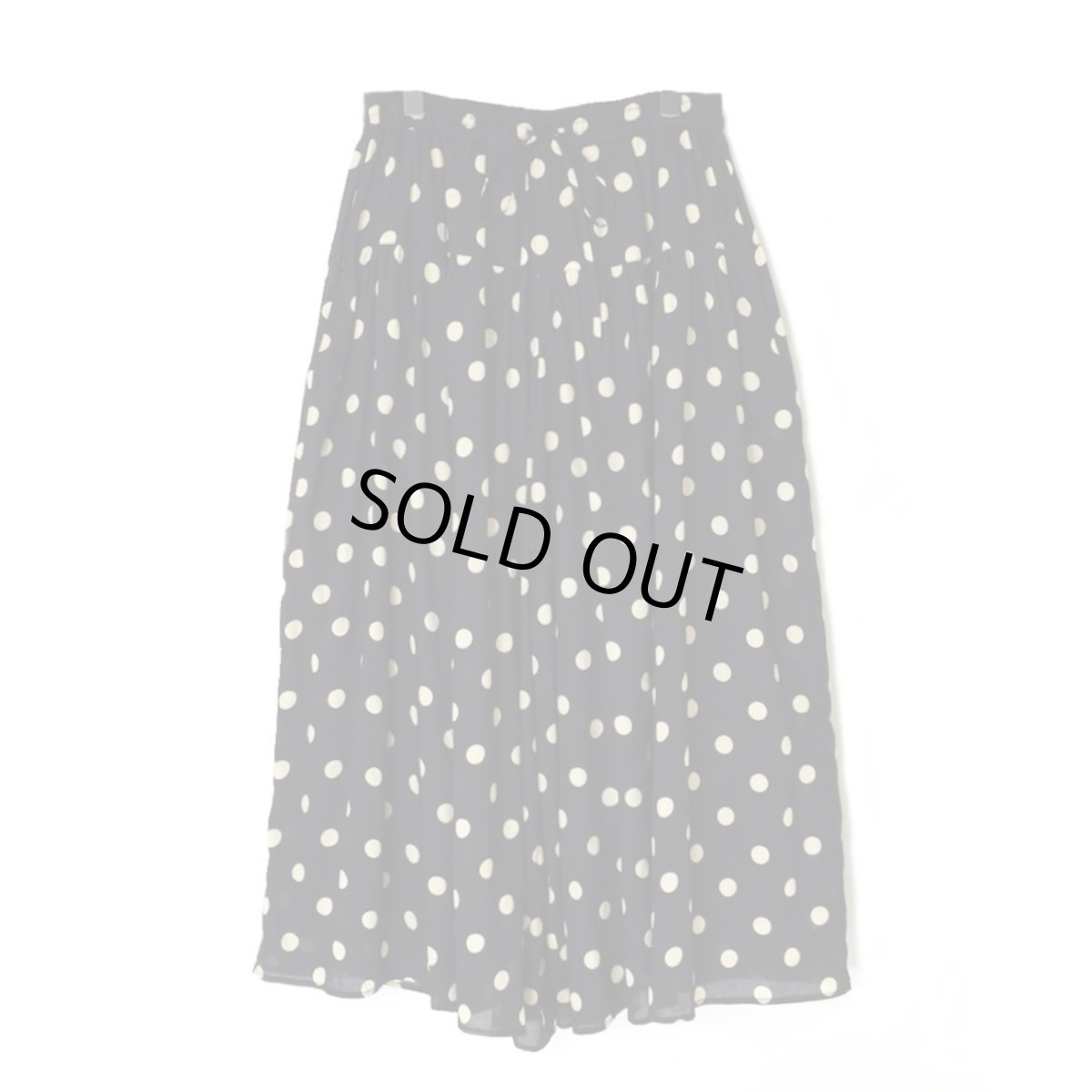 画像19: SOIL  80s COTTON VOILE DOT PRINT CULOTTES　２SIZE (19)