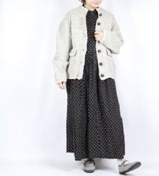 画像15: tumugu: ロービングアルパカウール　ジャケット 2色 (15)