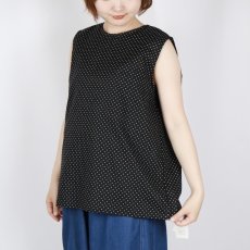 画像14: DIARIES DOT BACK GATHER SLEEVELESS 2色 (14)