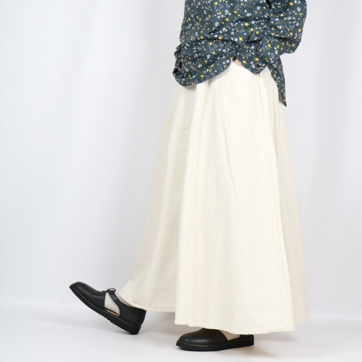 画像33: NARU ８ozムラデニムノッポスカート　4色 (33)