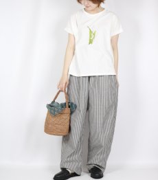 画像16: maison de soil　RAFFIA ONE HANDLE BARREL BAG　10色 (16)