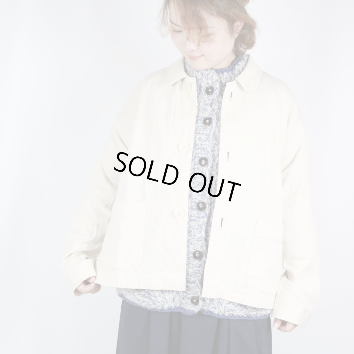 画像14: tumugu: ロービングアルパカウール　ジャケット 2色 (14)