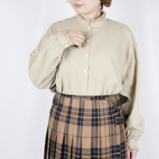 画像31: Vent d’ouest ビエラナチュラルピーチワッシャー長袖ブラウス 3色 (31)