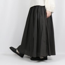 画像11: maison de soil     60s ORGANIC CAMBRIC PLAIN PINTUCK FLARED SKIRT 　2色　２サイズ (11)