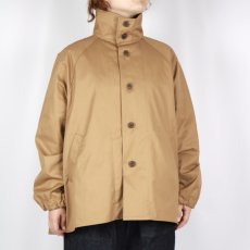 画像6: NARU 40/2コットンギャバ ショートトレンチコート　2色 (6)