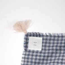 画像12: ROBE de PEAU  WOOL GAUZE TASSEL STOLE (12)