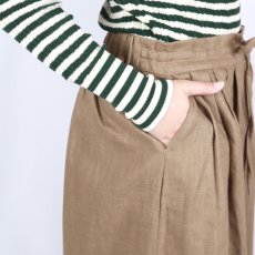 画像27: tukuroi リネンコットンツイル タックスカート　2色 (27)