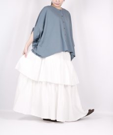 画像10: Gauze# ギャザーフリルスカート　 (10)