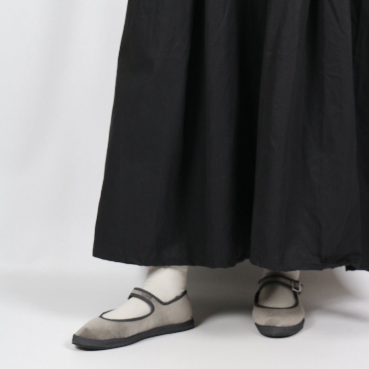 画像9: Gauze# ボックスタックノースリーブワンピース　2色 (9)