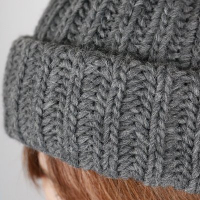 画像1: ARMEN  1×1 RIB STITCH 3HOLDING RIB CAP  4色