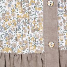 画像32: sosotto　細コール×LIBERTY ビブヨーク ワンピース　2色 (32)