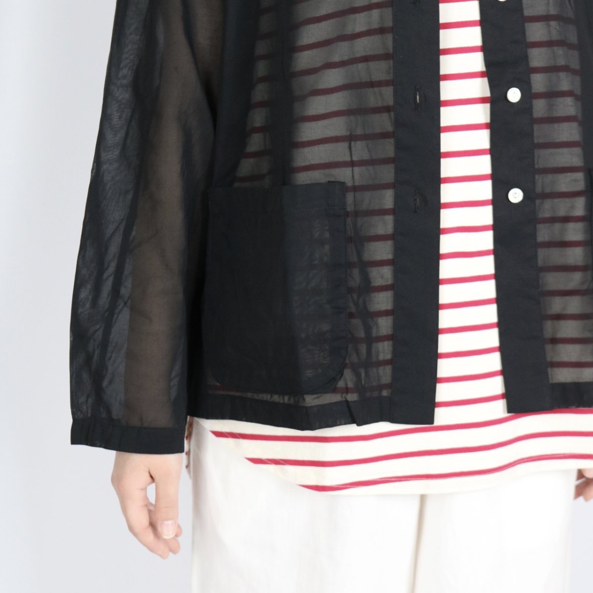 画像9: 20%OFF SALE!  LABORATORY マスキュリンシャツ 3色 (9)