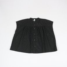 画像25: DIARIES   DOT GATHER BLOUSE  2色 (25)