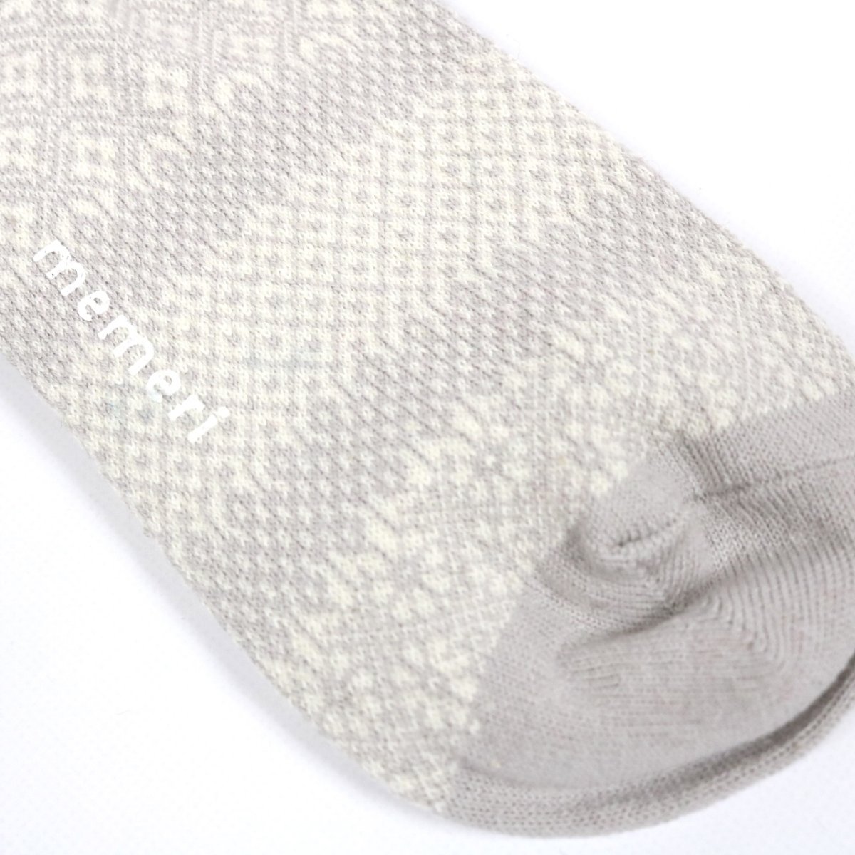 画像7: memeri  コットンリネンジャガードソックス  4色 (7)