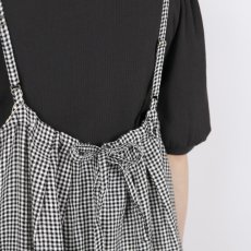 画像6: blue willow コットンリネンタックリボンキャミワンピース (6)