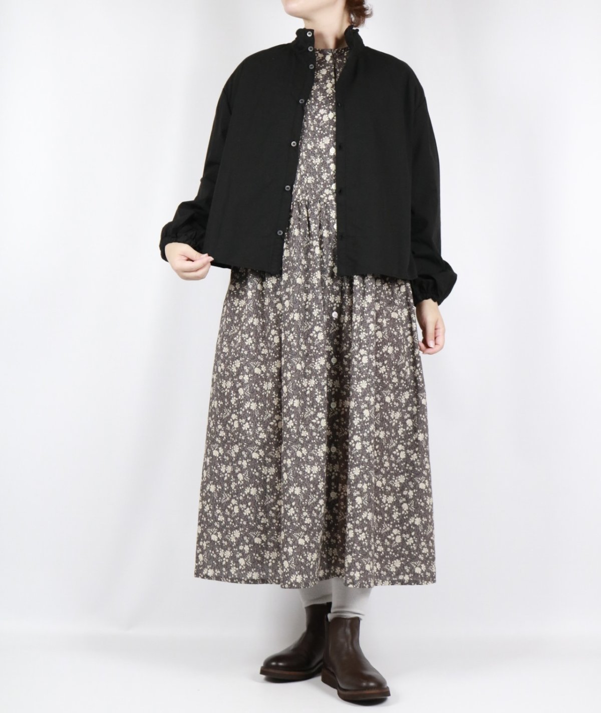 画像23: ROBE de PEAU JOU JOU 2WAY BLOUSE 3色 (23)