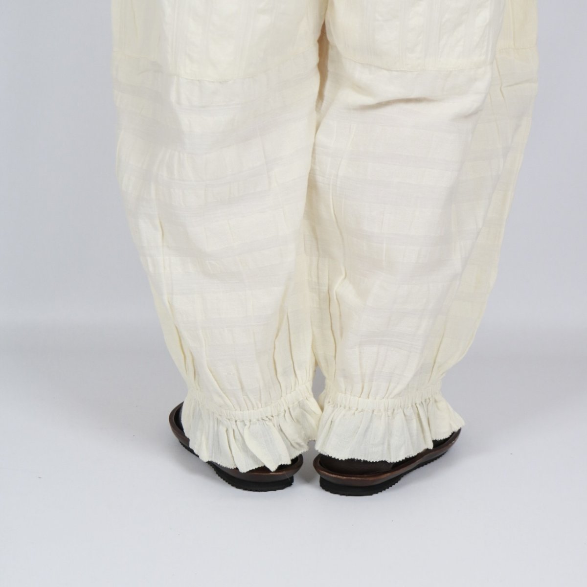 画像21: tumugu;  シアサッカーストライプパンツ 3色 (21)