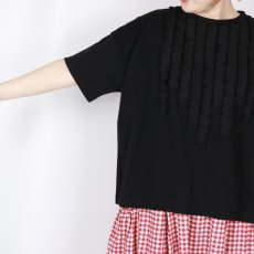 画像16: nachukara ナチュラル天竺フリルTシャツ 2色 (16)