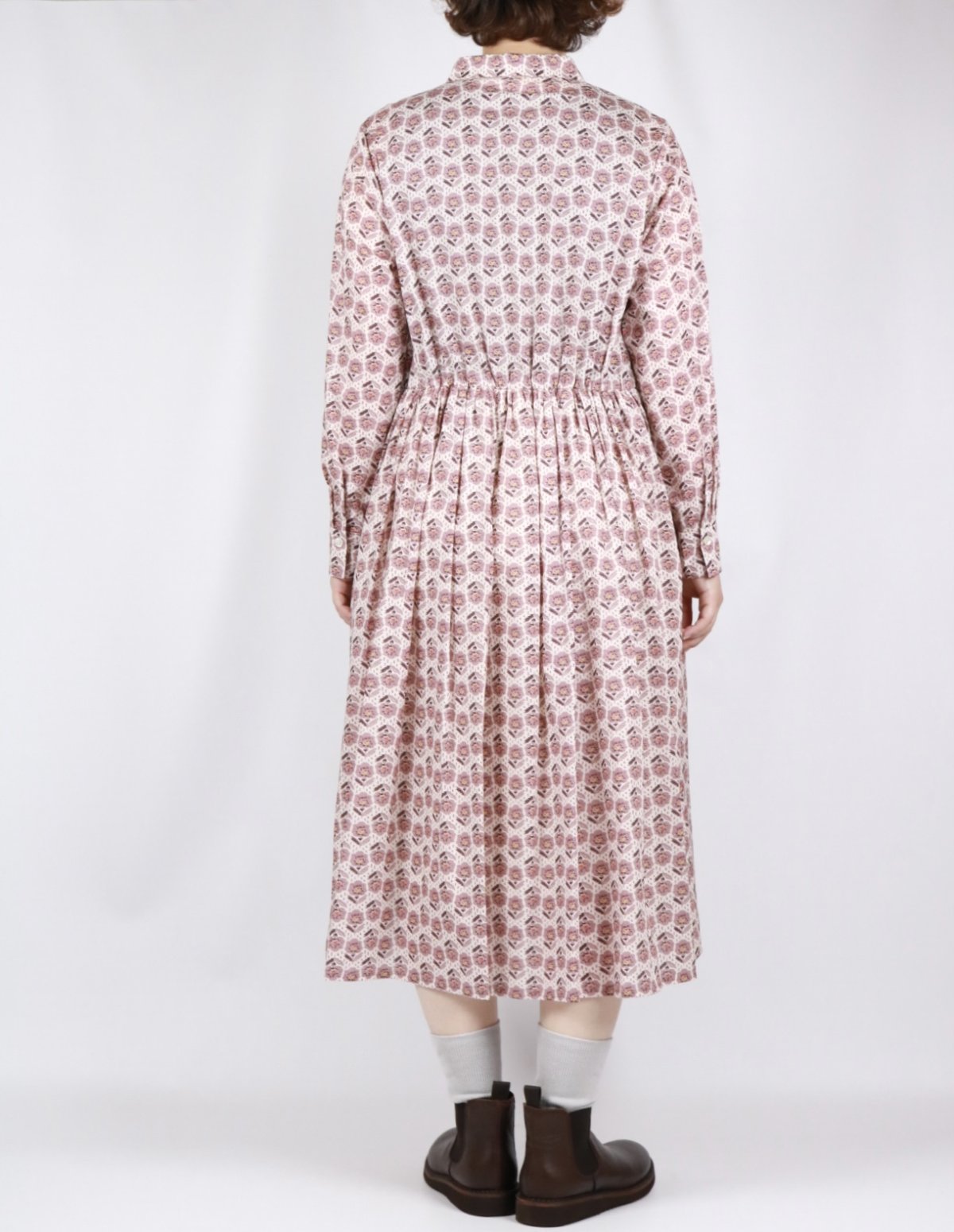 画像16: Crespi  BOTANICAL ESCAPEリバティワンピース 4色 (16)