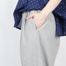 画像5: DIARIES   WIDE TAPERED PANTS   GRAY (5)