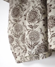 画像14: SOIL  80s VOILE TWO TONE FLOWER PRINT GATHERED SMOCK (14)