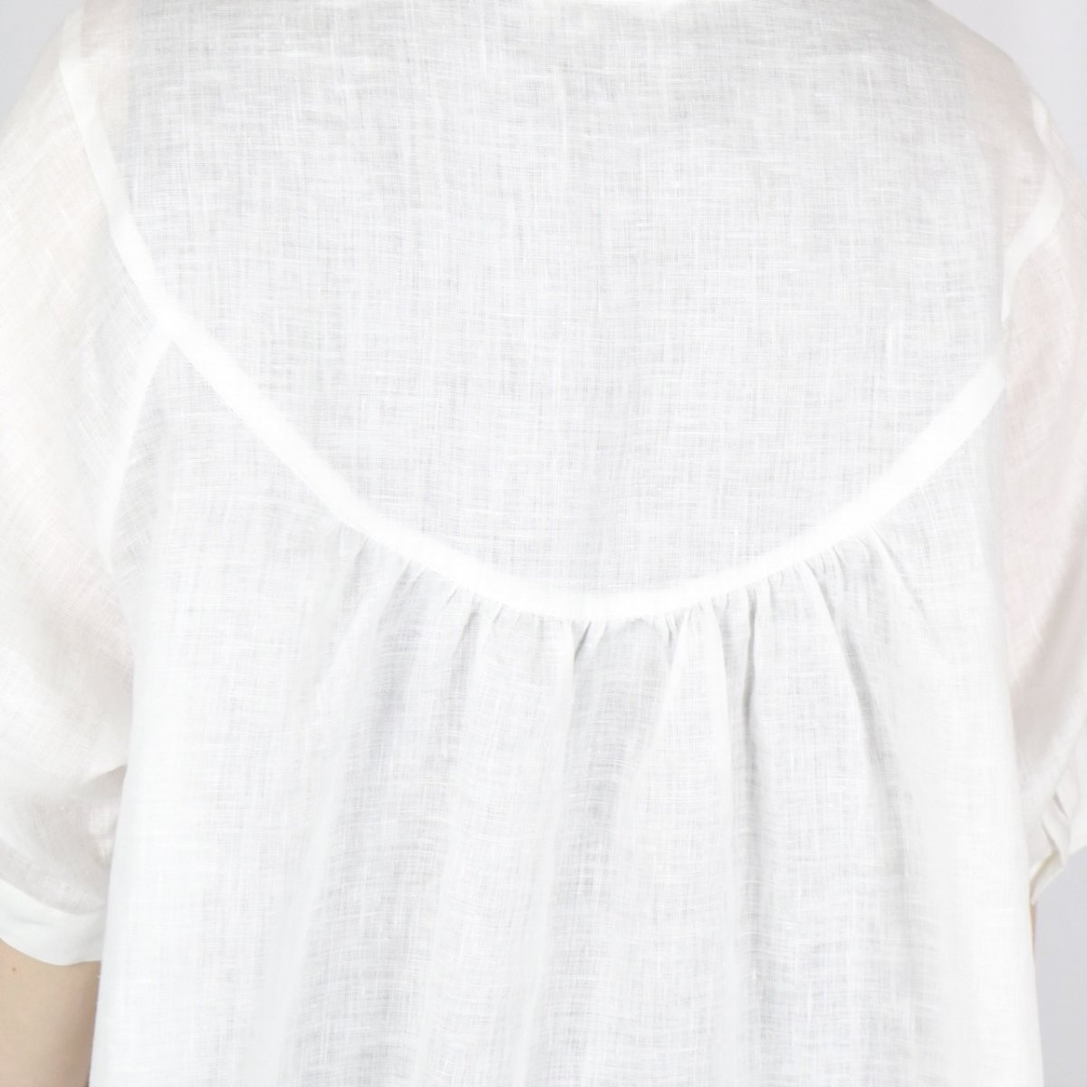 画像37: nachukara リネンポプリン スキッパーブラウス 3色 (37)