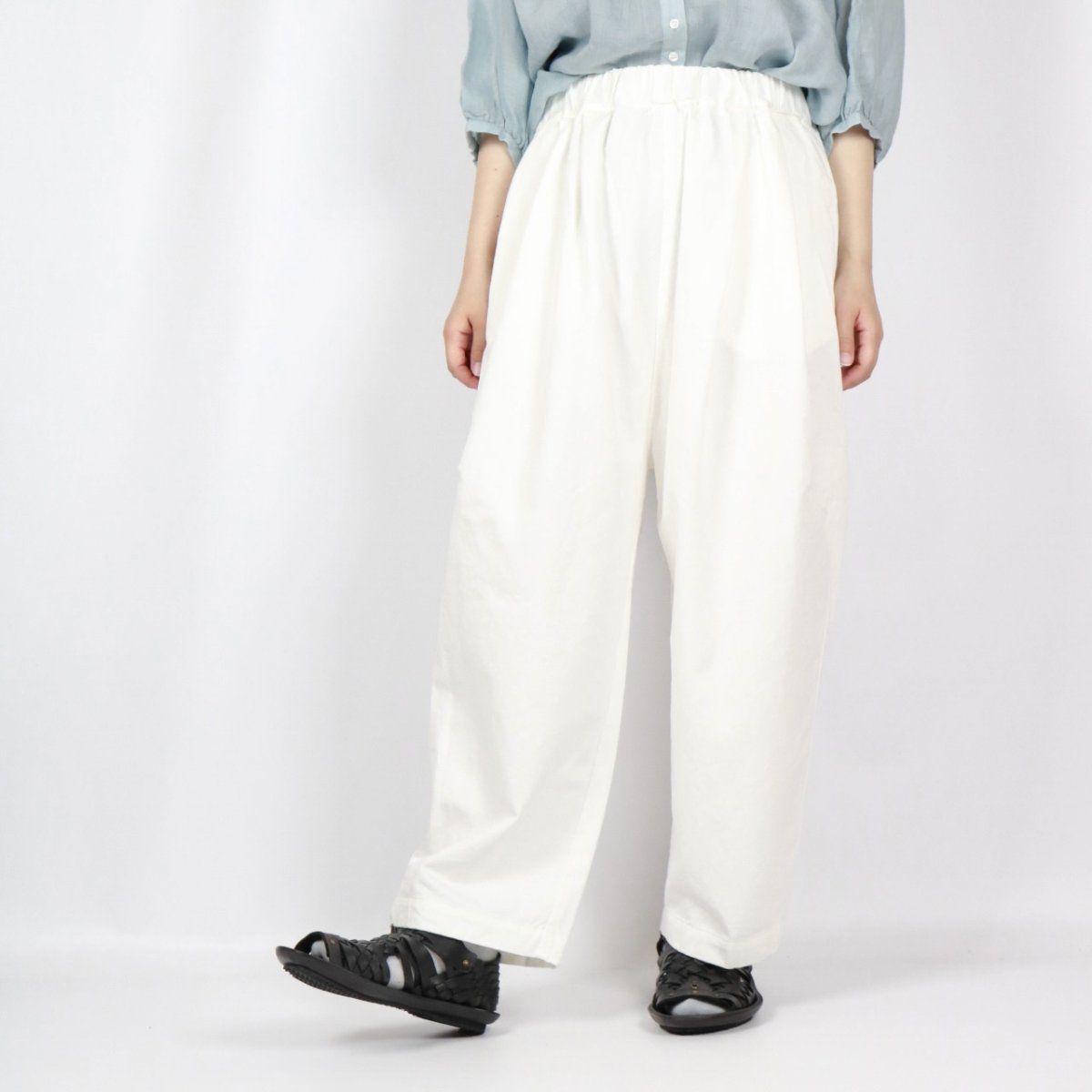 画像16: DIARIES ワイドテーパードパンツ 3色 (16)