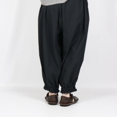 画像3: blue willow コットン細番手平織り裾ゴムバルーンペチパンツ 2色 (3)