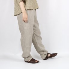 画像31: maison de soil  LINEN TWILL EASY TAPERED PANTS 3色　2サイズ (31)