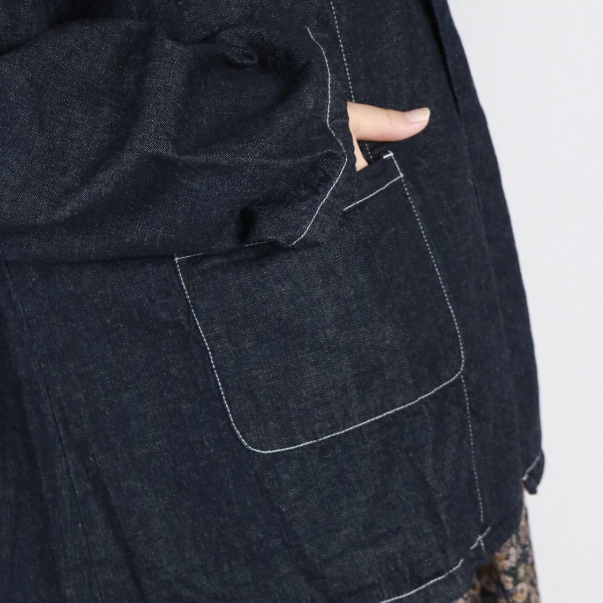 画像19: NARU ８ozムラデニムノッチジャケット　3色 (19)