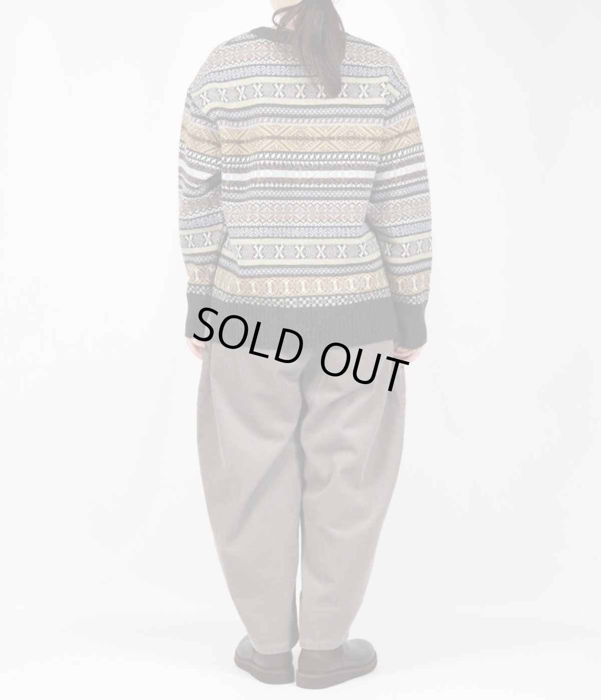 画像4: NARU   8Wコーデュロイエッグパンツ  2色 (4)