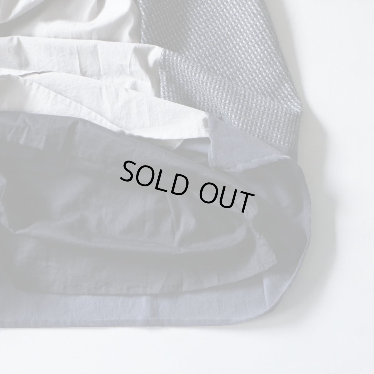 画像22: MAGALI ピンドットツイード・ヴィンテージ・スカート　グレー (22)