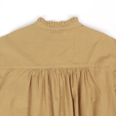 画像34: tumugu: ふわふわコットンタックフリルブラウス 2色 (34)