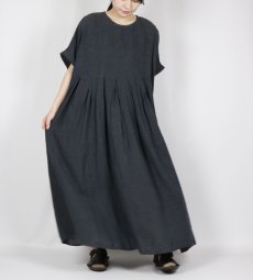 画像22: tumugu: 細番手リネンワンピース 2色 (22)