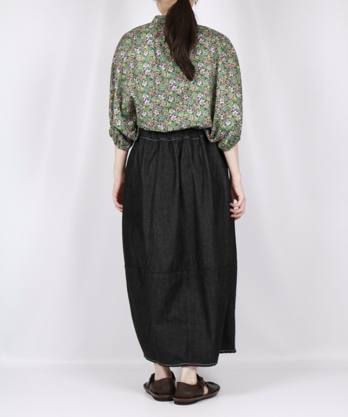 画像11: NARU 60ローンナイトガーデン　ターキーシャツ　 (11)