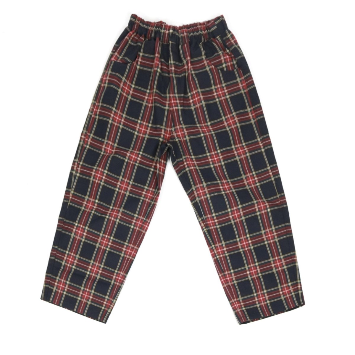 画像25: NARU 高密度ギャバチェックノッポパンツ　2色 (25)