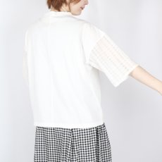 画像3: nachukara ナチュラル天竺袖コンビTシャツ　2色 (3)