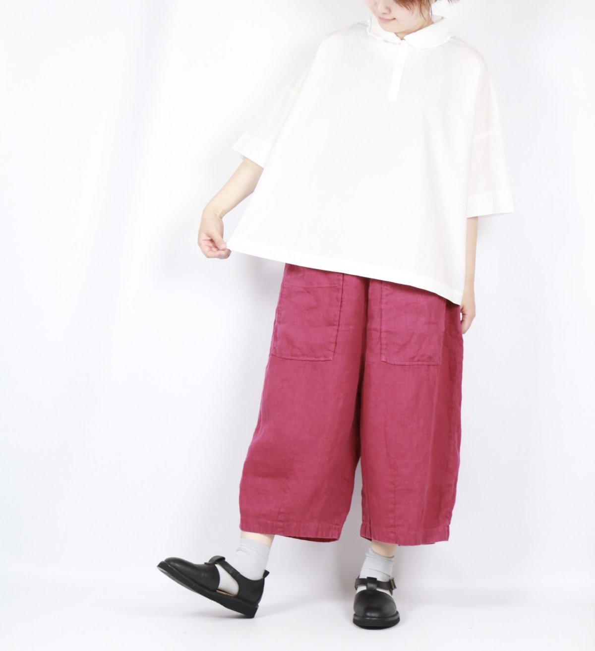 画像4: LABORATORY  スザンヌプルブラウス 2色 (4)