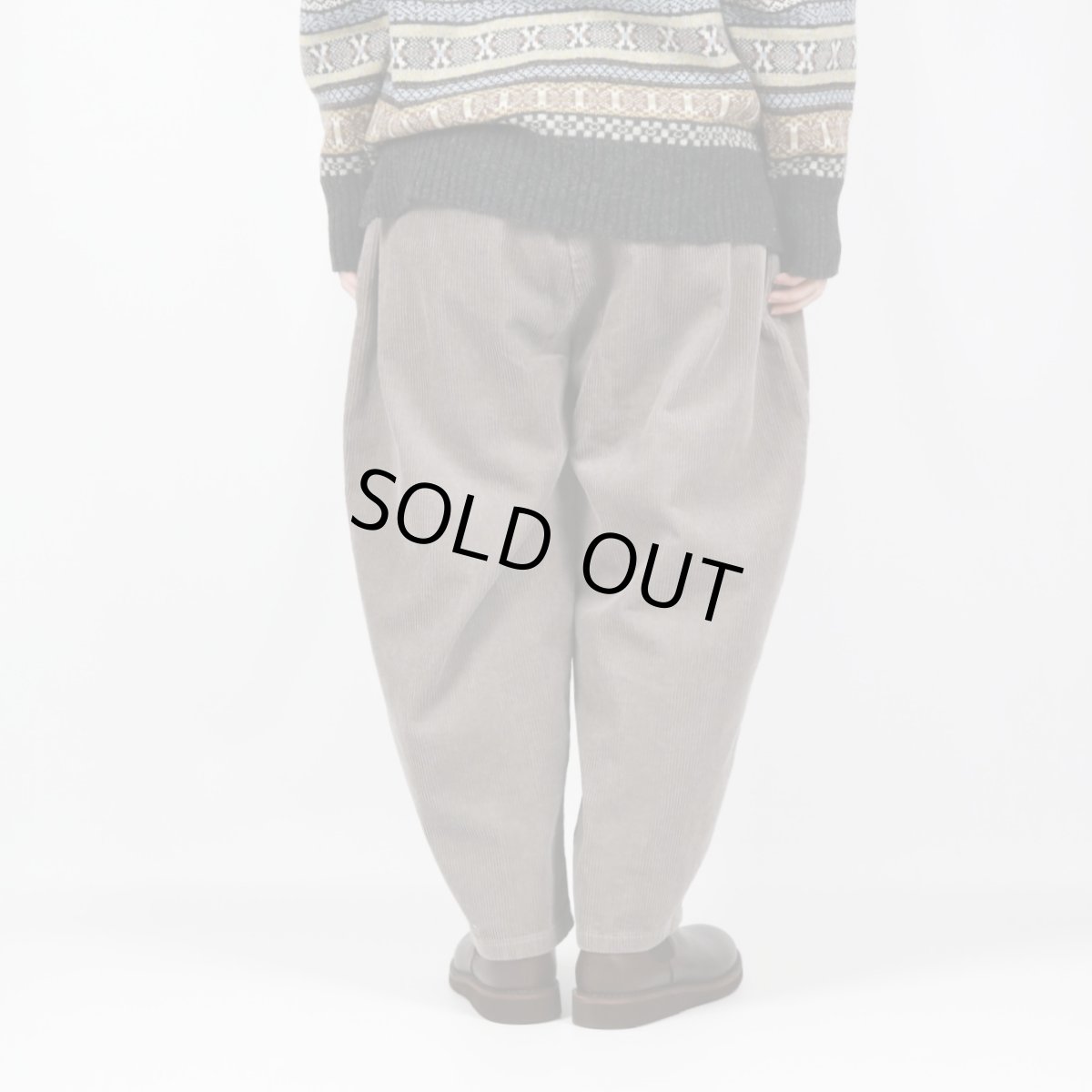 画像7: NARU   8Wコーデュロイエッグパンツ  2色 (7)