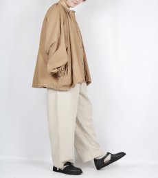 画像5: LUEUF GATHER NECK WIDE BLOUSON 2色 (5)