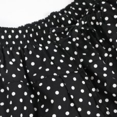 画像14: Gauze#  POLKA DOT WIDE PANTS  (14)
