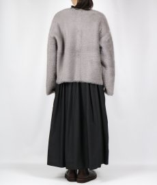 画像21: sosotto  フェイクファーニットカーデ   2色 (21)