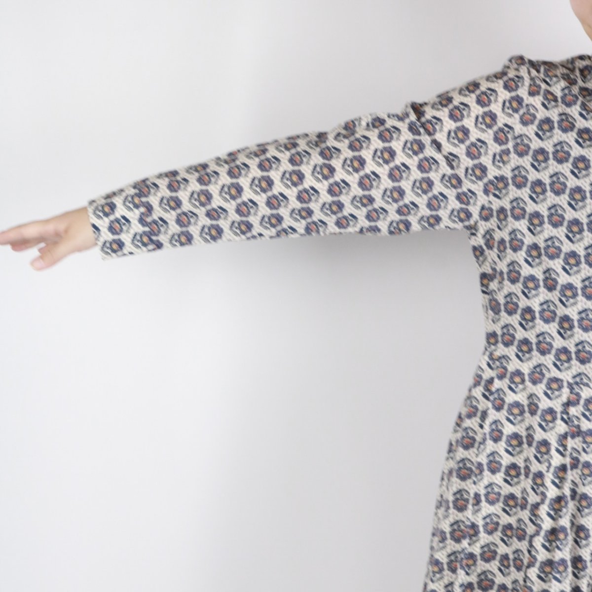 画像6: Crespi  BOTANICAL ESCAPEリバティワンピース 4色 (6)